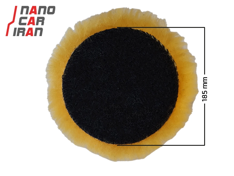 پد پوست بره 180 میلی متری ( 7 اینچ ) دامستیک اس آر اس SRS Domestic 180mm (7 inch) Wool Polishing Pad